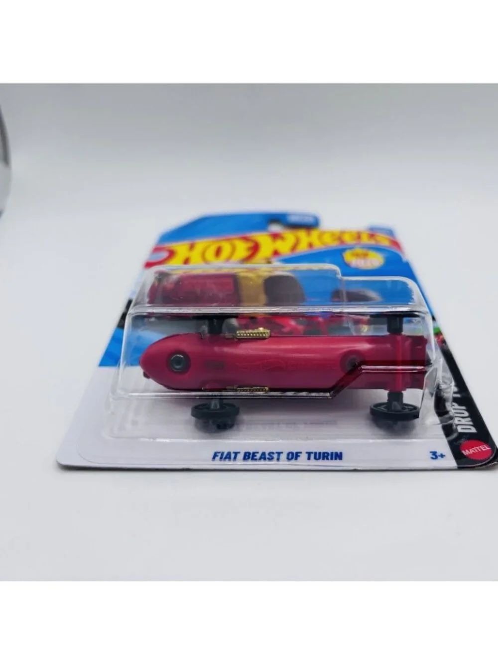 Hot Wheels Fiat Beast Of Turin Red/Gold 2026 1:64 Diecast Car. NEW!